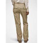 prAna Halle II Pants Mid Rise Hem Roll Up UPF 50+ Outdoor Hiking Beige Size 16 Photo 1