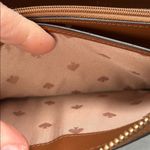 Kate Spade Leila Pebbled Leather Top Zip Crossbody & Matching Wallet Gingerbread Photo 14