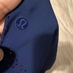 Lululemon Nylon Elastane Hottie Mini Shorts 2”Inseam Running Walk Navy Blue Photo 2