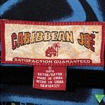 Caribbean Joe  small womens blouse tropical palm tree c.j.’s beach cabana summer Photo 1