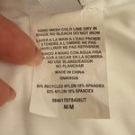 Becca Nwt  High Waist Ribbed White Bikini Swim Bottoms Medium Photo 3