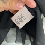 Philosophy NWT  Black Lace Trimmed Lightweight Boxy Poncho Shawl Photo 3