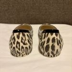 Crocs  Women's Shoes Size 6 Lina Graphic Leopard Ballet Flats Cream Black Trim Photo 2