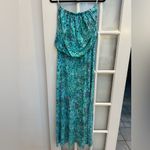 Lilly Pulitzer Morada Strapless Maxi Dress Escapades in the Everglade Size S Photo 1