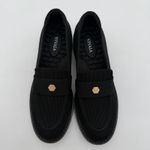 Vivaia Francesca Platform Chunky Heel Penny Minimalist Preppy Black Loafers 7.5 Photo 4