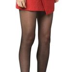Zadig & Voltaire  Red Leather Panel Mini Skirt Asymmetric Hem Size 36 Small NWT Photo 0