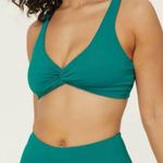 ANDIE NWT - Swim ‘The Portofino’ Bikini Top | Size Medium | Peacock | Rare Style Photo 4