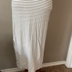 A New Day Striped Body Con Midi Tee Shirt Dress Photo 6