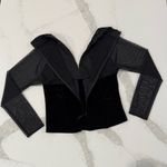 Vintage J.R. Nites By Caliendo Velvet Embellished Sexy Mesh Top Women’s 8 Black Photo 12