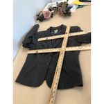 Worthington  Women Gray Blazer 12 Notched Lapels 2-Buttons Closure Executive Photo 6