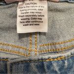 Denim Blue Women's Maternity Shorts Isabel Maternity size 2 Photo 3