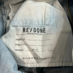 RE/DONE  Originals 90s High Rise Loose Jeans Light Wash Blue Distressed Size 27 Photo 10