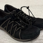 Dansko Honor Bungee Suede Shoes Womens 42 Black Walking Comfort Sneakers Basic Photo 0