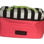 Victoria's Secret Victoria’s Secret Striped Canvas Lingerie Bag Photo 0