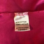 Princess Polly Womens Crop Top Halter V Neck Cotton Knit Stretch Pink 8 Photo 3