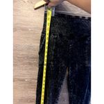 Olivia Rae Livi  lounge pants Size M vintage black high waisted Comfy  acid wash Photo 7