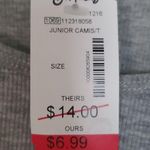 High neck ribbed tank top Gray Size M Photo 5