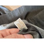 Anna Mason The Sun dress in lightweight black denim with signature pinkish topst Size 6 Photo 9