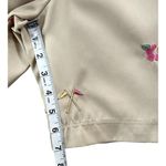Coral Bay Y2K Golf Shorts 12 Beige Embroidered High Rise Country Club Resort Tan Photo 7
