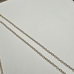 J.Crew Talbots White Flower Rhinestone Pendant Gold Tone Chain Necklace NWT $59 Photo 3