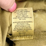 Ulla Johnson  Wesley Cotton Denim Tunic Mini Dress 0 Oasis Khaki Balloon Sleeve Photo 13