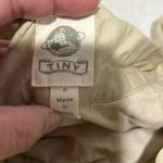 Anthropologie Tiny Yellow Embroidered Skirt Size P Photo 3