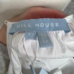 Hill House  THE FRANCESCA Top High Low Keyhole Back Short Puff Sleeve Size XS Photo 5