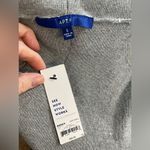 Apt. 9  cardigan grey and navy blue striped size‎ small Photo 5