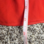 Loft Small Orange Flowy Long Sleeve Tie Front Blouse Top Shirt Office Work Boho Photo 7