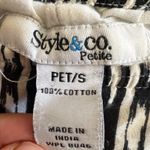 Tribal Print Tiered Maxi Skirt Boho Festival Vintage Retro Cottagecore 2000s XL Black Photo 2