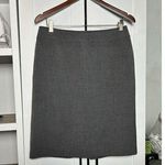 Tahari  Arthur S. Levine Womens Grey Pencil Skirt Size 8 Office Business‎ Casual Photo 0