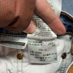 Levi's 501T Floral Jeans Embroidered Distressed Cropped Tapered Crop Denim 26 Photo 11