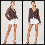 💕STEVIE MAY💕 Patience Top Kimono Garden Black Photo 2