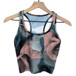 Calvin Klein  Performance Flower Power Crop Top Printed Racerback Wicking Tank Photo 10
