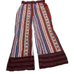 Signature Studio  Vibrant Striped Wide-Leg Pants Photo 0