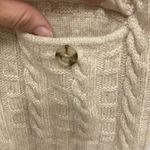 Banana Republic Cable Knit Cardigan S Cashmere Wool Tan Photo 7
