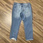 KanCan Sz 9 28 Jean Distressed Holes Busted Knees High Rise Waist Denim Women’s Blue Photo 8