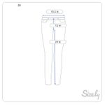 Paige Womens Blue Dark Wash Five Pocket Jeans Margot Ankle High Rise Size 30 Photo 5