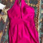 Prom Dress Silky Fushia Color Pink Size 0 Photo 2