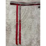 Victoria's Secret  VERY SEXY Red Garter Belt Rhinestone Shine Strap‎ Size M/L NWT Photo 2