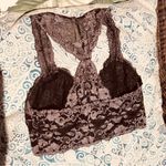 Free People lace racerback bralette M Photo 3