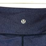 Lululemon Wunder Under Crop Denim Legging Womens Size 4 Deep Indigo Rare Photo 9