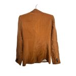 SMYTHE Tan Desert Double Breasted Tuck In Blazer Jacket Chic Western Size XS/S Photo 2