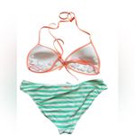 Body Glove  bikini mint/white/corral 2-piece size XL‎ Photo 6