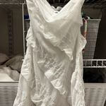 Princess Polly White Ruffle Mini Dress Photo 1