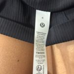 Lululemon  Align Ribbed HR Short 6” Black Sz6 Photo 4