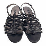 Ecco ‎ Womens‎ Black Slingback Block Heels Size 10.5 /41 Photo 0