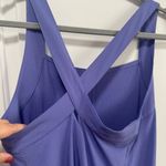 Athleta Arrival Dress NWT size Large Tall Adonis Blue Lilac Maxi Sundress Photo 10