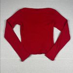 H&M Skims waffle Henley in red
Size: Large Photo 2