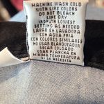 Vintage Shirt Velvet Collared Western Bohemian 90s Country Chambray Denim Medium Blue Photo 8